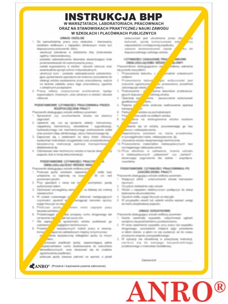 Znaki bezpieczeństwa ZZ-IBN24