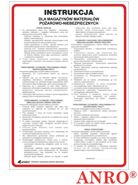 Znaki bezpieczeństwa ZZ-IP04