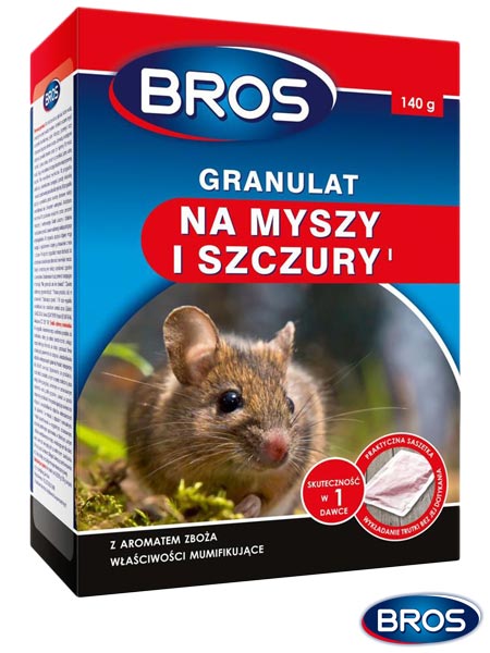 Granulat na myszy i szczury BROS-GRAN-MYSZ