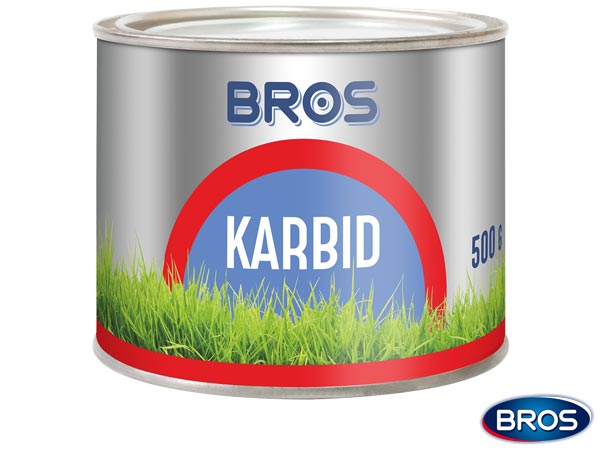 Karbid w granulkach na krety 500 g BROS-KAR-KRET