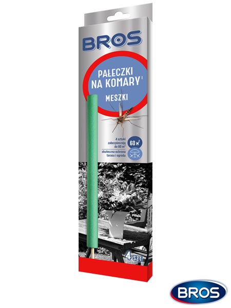Pałeczki na komary i meszki BROS-PAL-KOMARY