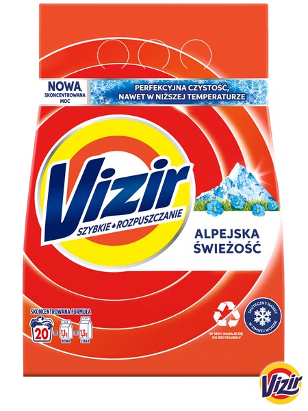Proszek do prania VIZIR VIZIR-PR1-1BIA