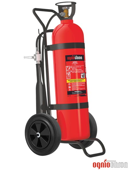 Gaśnica przewoźna śniegowa 20 kg OGAS-20B-E