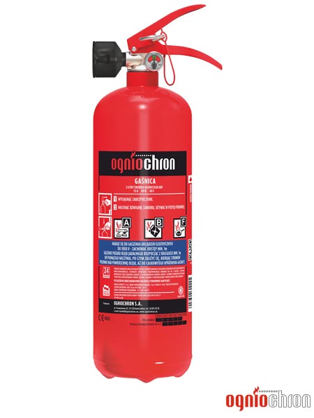 Gaśnica pianowa 3 kg OGPN-3XABF