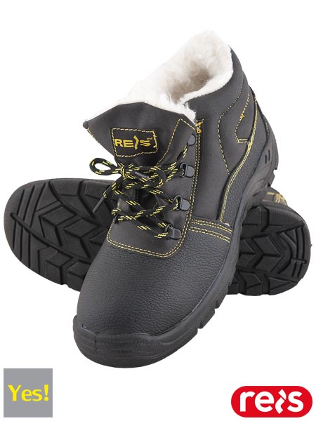 Buty bezpieczne ocieplane YES-TO-SB BRYES-TO-SB