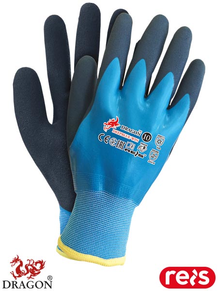 Rękawice ochronne ocieplane DEEPBLUE-WIN