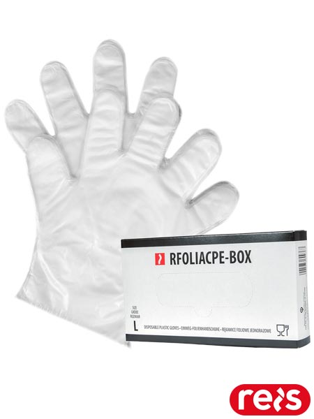 Rękawice ochronne foliowe FOLIACPE-BOX RFOLIACPE-BOX