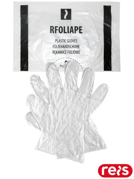 Rękawice ochronne foliowe FOLIAPE RFOLIAPE