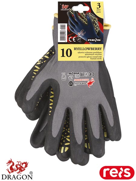 Rękawice ochronne YELLOWBERRY-S RYELLOWBERRY-S