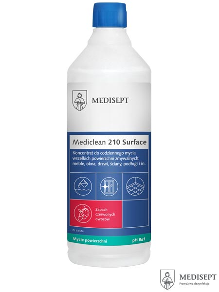 Koncentrat do czyszczenia powierzchni, Mediclean 210 Surface MED-210SURFACE