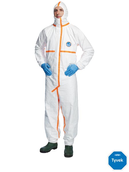 Lekki kombinezon ochronny TYVEK® 800 J wykonany z włókniny TYVEK® TYVEK-800J