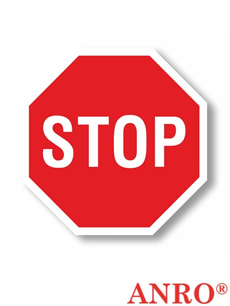 Znak podłogowy "STOP" ZZ-OPHR-B20-500