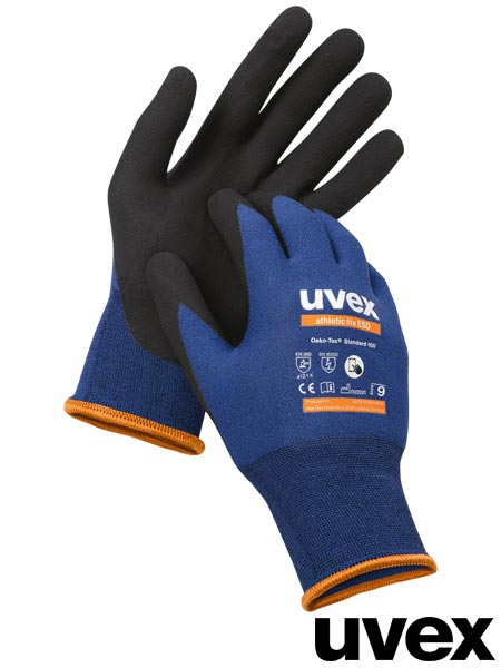 Rękawice antyelektrostatyczne athletic lite ESD RUVEX-ATHLETIC