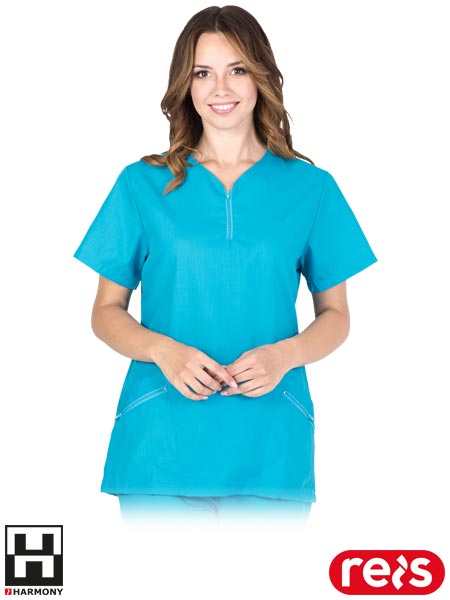 Bluza ochronna z krótkim rękawem CANZONA, damska CANZONA-J