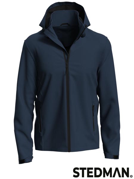 Kurtka męska softshell z kapturem SST5240 SST5440