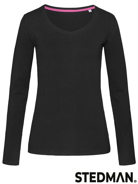 T-shirt damski z długim rękawem ST9720 SST9720