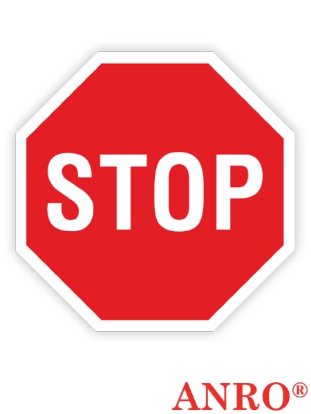 Znak podłogowy "STOP" Z-OPHR-B20