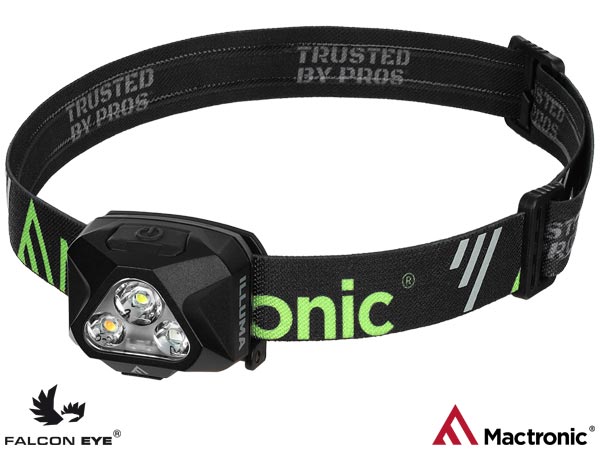Akumulatorowa latarka czołowa MacTronic ILLUMA HEADLIGHT-ILLUMA