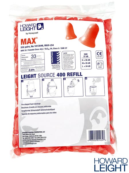 Zatyczki do uszu MAX HW-OSZ-MAX400
