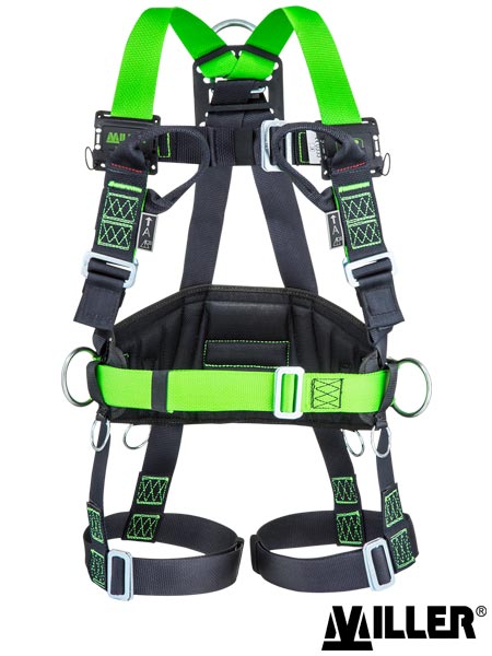 Uprząż 2-punktowa Miller H-Design™ BodyFix w wersji z D-ringiem mostkowym HW-OUP-BODYFIX
