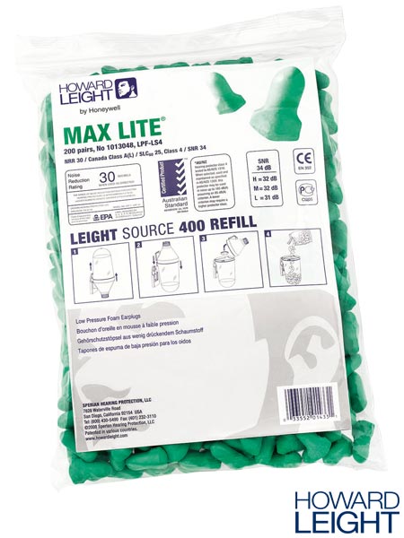 Zatyczki do uszu MAXIMUM LITE HW-OSZ-ML400