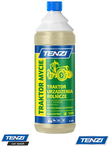 Skoncentrowany preparat do mycia traktorów - aktywna piana, TRAKTOR MYCIE TZ-TRAKTORMYCIE
