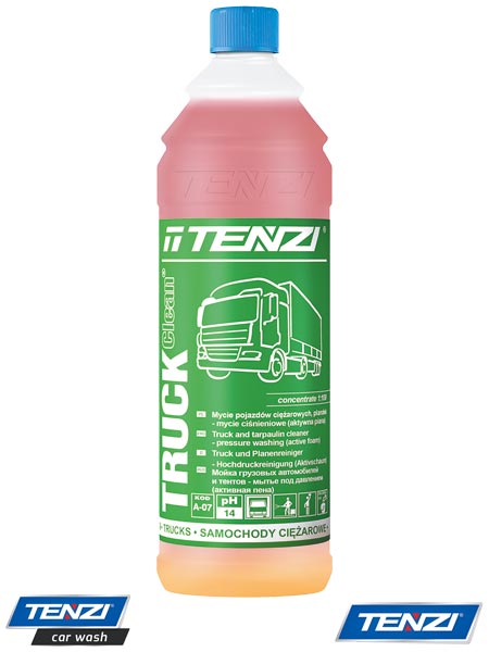 Skoncentrowany preparat do mycia pojazdów ciężarowych, plandek-aktywna piana, TRUCK CLEAN TZ-TRUCKCLEAN
