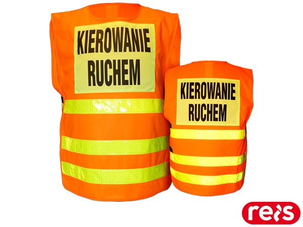 Narzutka ostrzegawcza ROAD z napisem "Kierowanie ruchem" KOS-ROAD