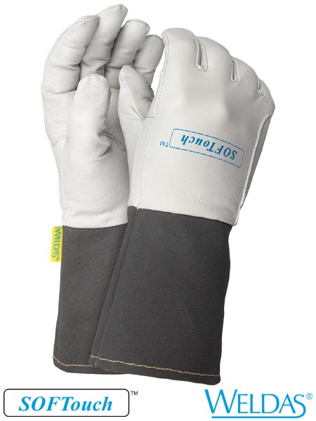 Rękawice spawalnicze wykonane ze skóry 10-1004 SOFTouch™ WLDS-10-1004