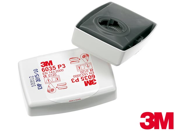 Filtry przeciwpyłowe serii 6000, klasy P3 3M-FI-6000-P3