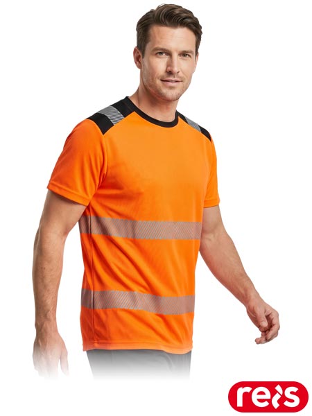T-shirt ostrzegawczy z siateczki IGUANA, męski IGUANA-TS