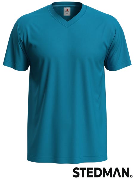 T-shirt męski V-NECK SST2300 - obrazek 10