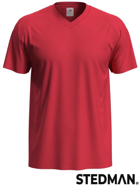 T-shirt męski V-NECK SST2300 - obrazek 13