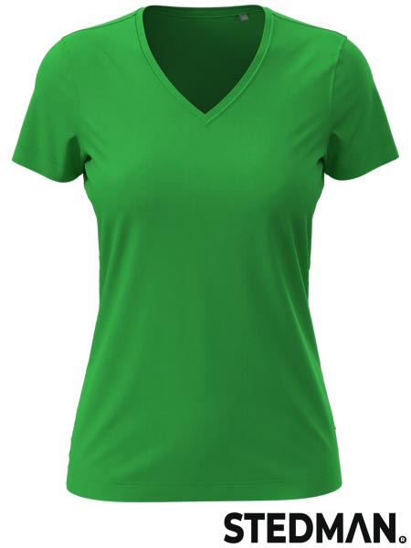 T-shirt damski V-neck SST2700 - obrazek 5