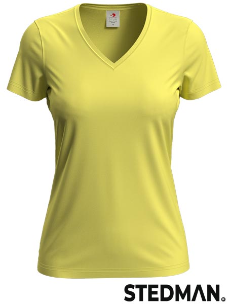 T-shirt damski V-neck SST2700 - obrazek 17