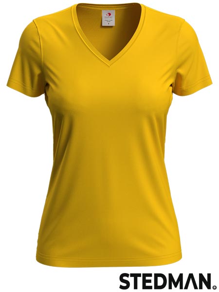 T-shirt damski V-neck SST2700 - obrazek 9