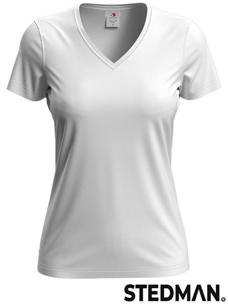 T-shirt damski V-neck SST2700 - obrazek 10