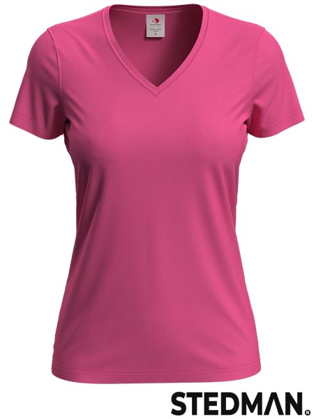 T-shirt damski V-neck SST2700 - obrazek 16