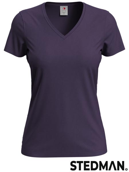 T-shirt damski V-neck SST2700 - obrazek 12
