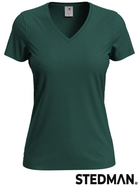 T-shirt damski V-neck SST2700 - obrazek 11