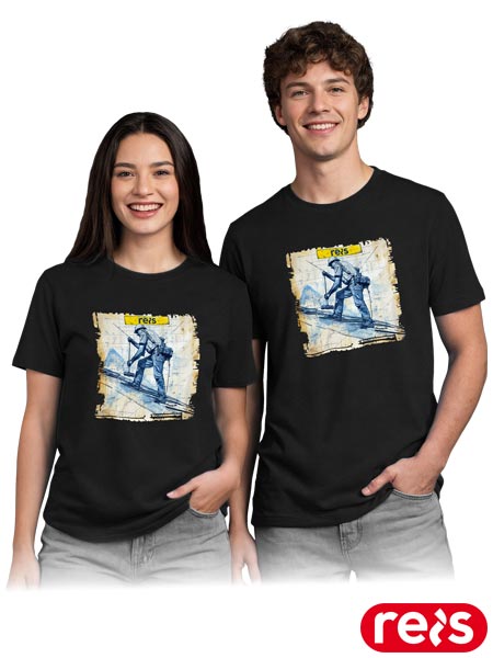 T-shirt PRINT z nadrukiem pracownik TR-PRINT-B4