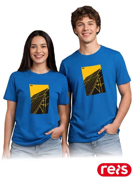 T-shirt PRINT z nadrukiem fotowoltaika TR-PRINT-N8