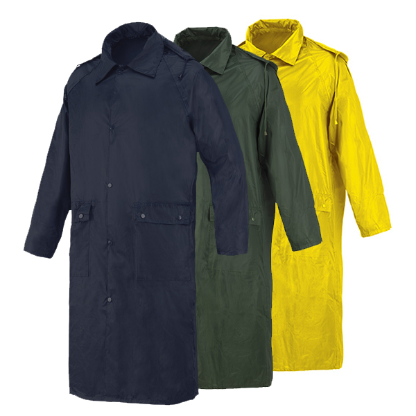 Płaszcz przeciwdeszczowy nylon 01702