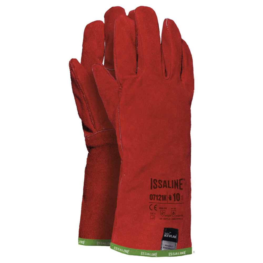 Rękawice spawalnicze (nić KEVLAR) 07121K