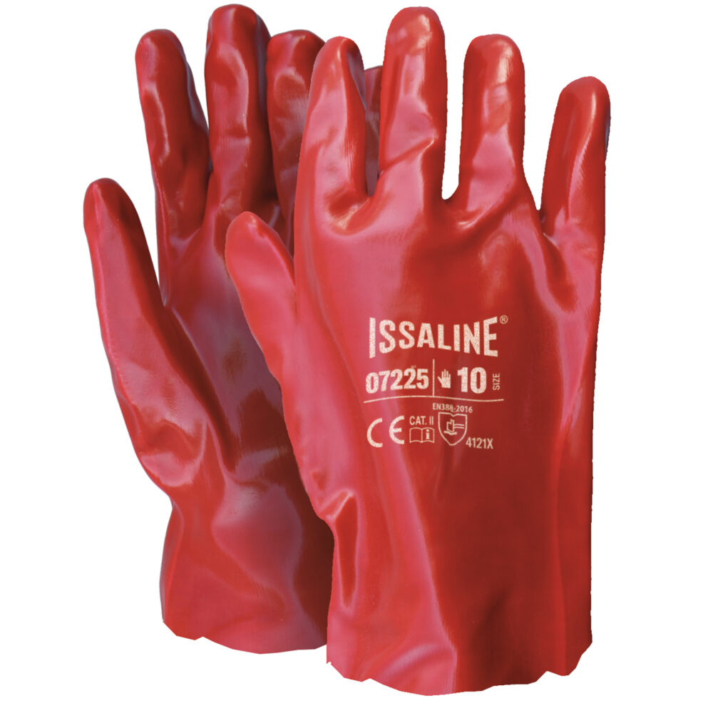 Rękawice bawełniane powlekane PVC 07225
