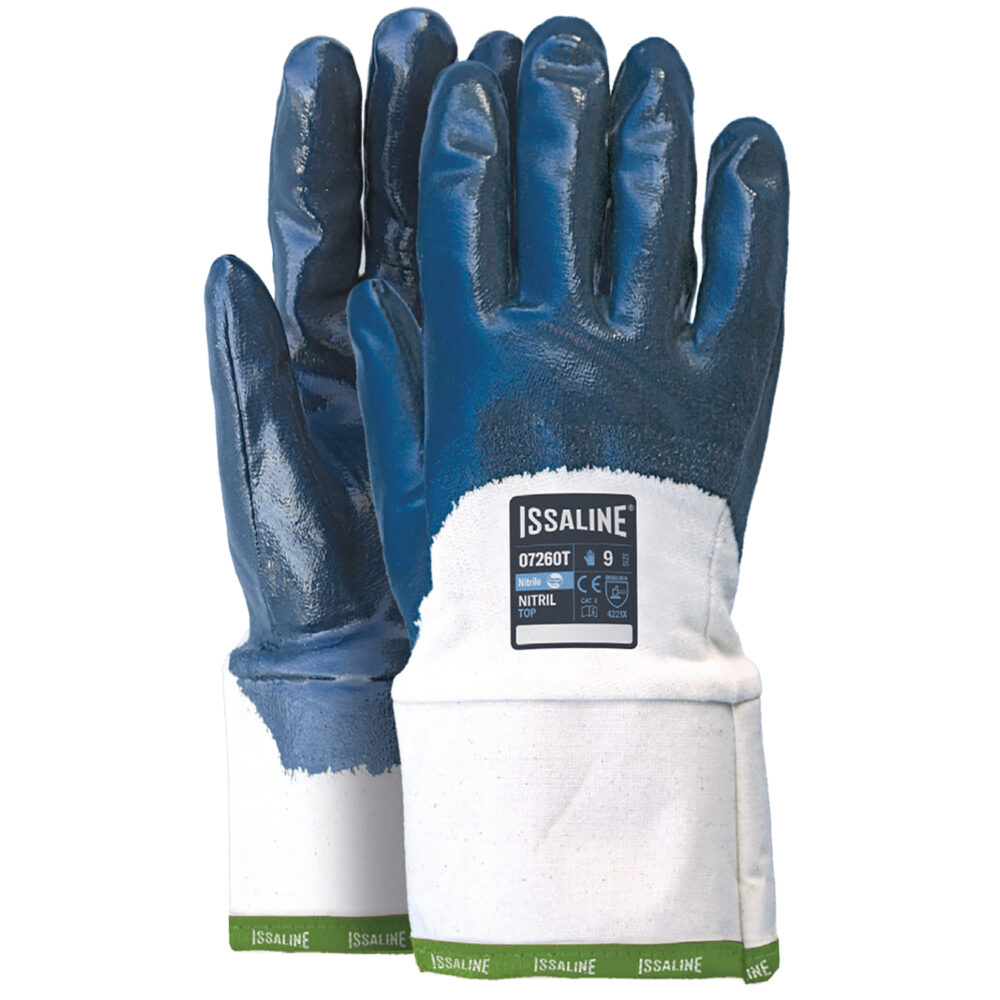 Rękawice tekstylne powlekane nitrylem TOP QAULITY 07260T