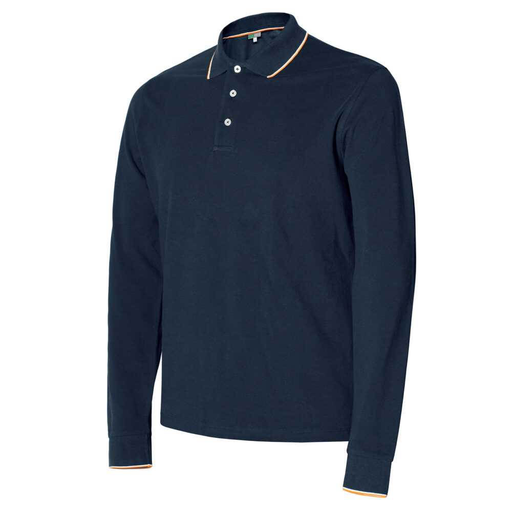 KOSZULKA POLO CAMOGLIA  STRETCH DŁUGI RĘKAW 08196