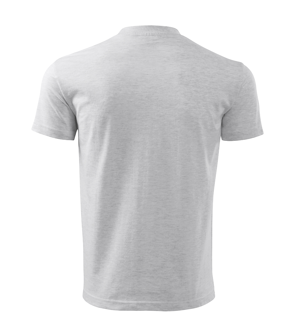 Koszulka unisex MALFINI Classic — Jasnoszary melanż - obrazek 4