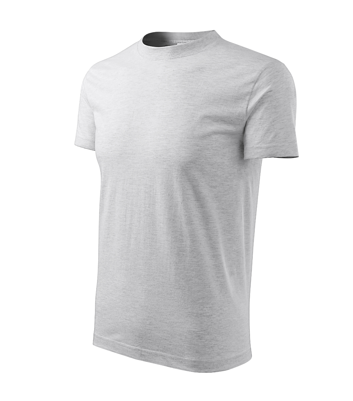 Koszulka unisex MALFINI Classic — Jasnoszary melanż