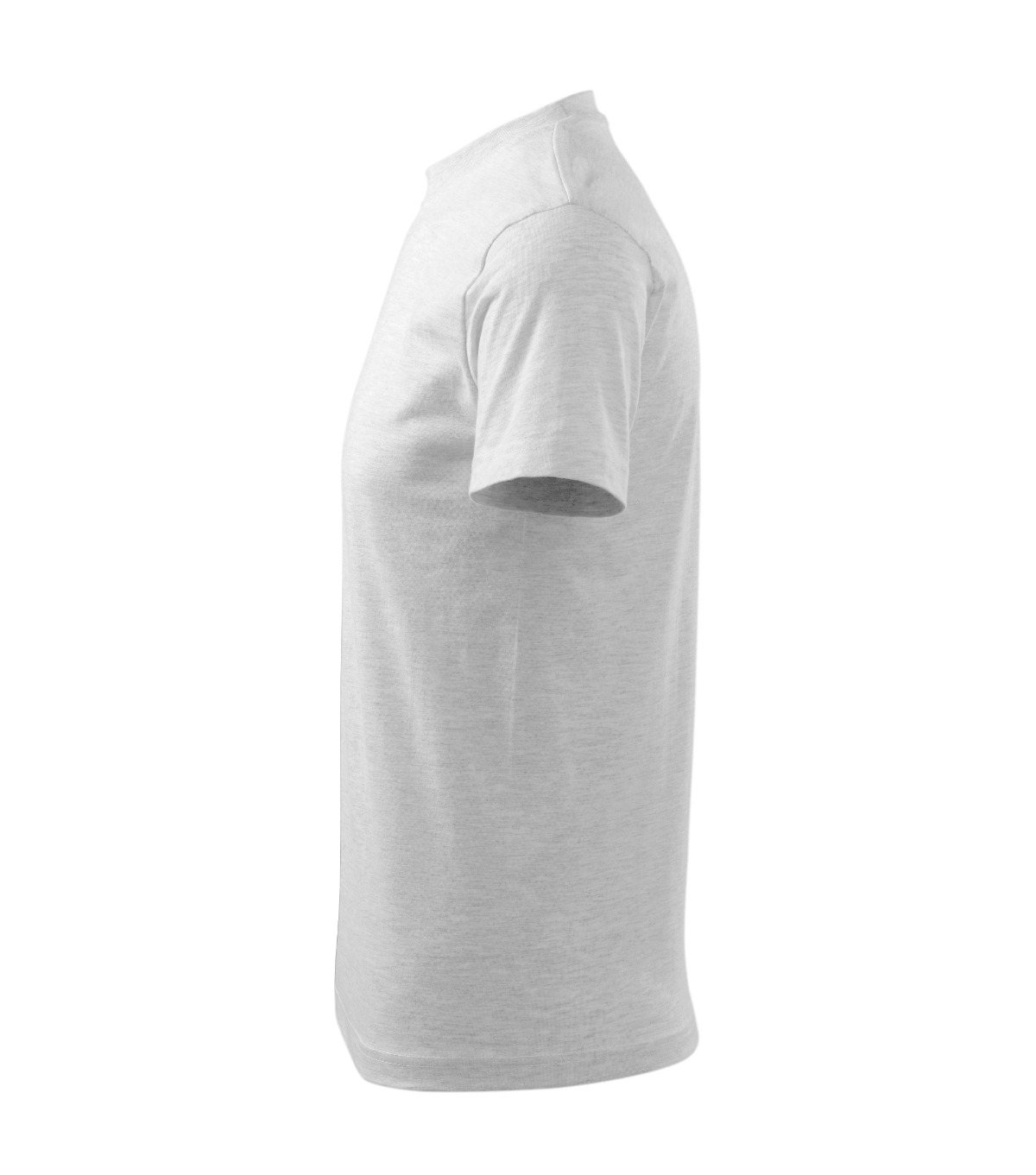 Koszulka unisex MALFINI Classic — Jasnoszary melanż - obrazek 3